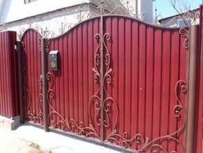Калитка - пример 1 фото в Серебряных Прудах